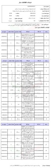 استعلام تجهیزات کامپیوتری کتابخانه عمومی اسفراین  