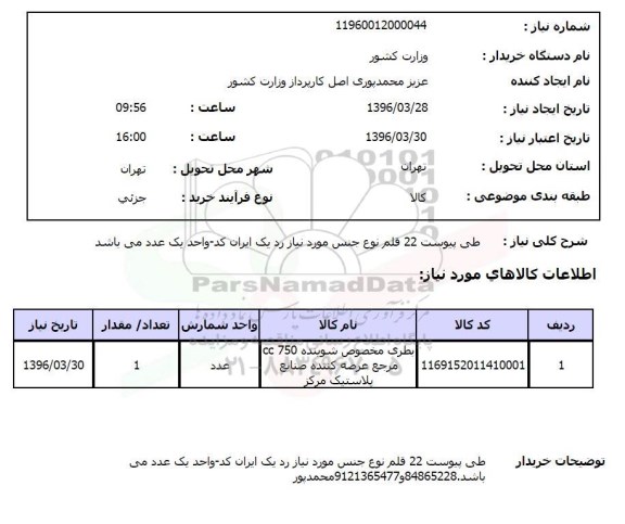 استعلام بطری مخصوص شوینده cc750 مرجع عرضه کننده صنایع پلاستیک مرکز 