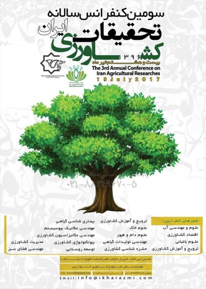 سومین کنفرانس سالانه تحقیقات کشاورزی ایران