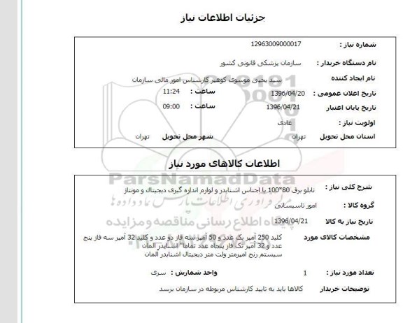 استعلام , استعلام تابلو برق 80*100 با اجناس اشنایدر و لوازم اندازه گیری دیجیتال و مونتاژ