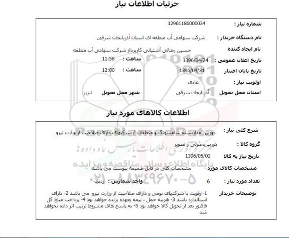استعلام , استعلام دوربین مداربسته سامسونگ و متعلقات