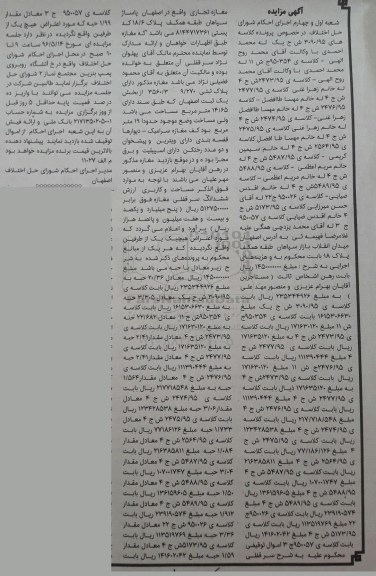 مزایده,مزایده سرقفلی مغازه تجاری مساحت نوزده متر