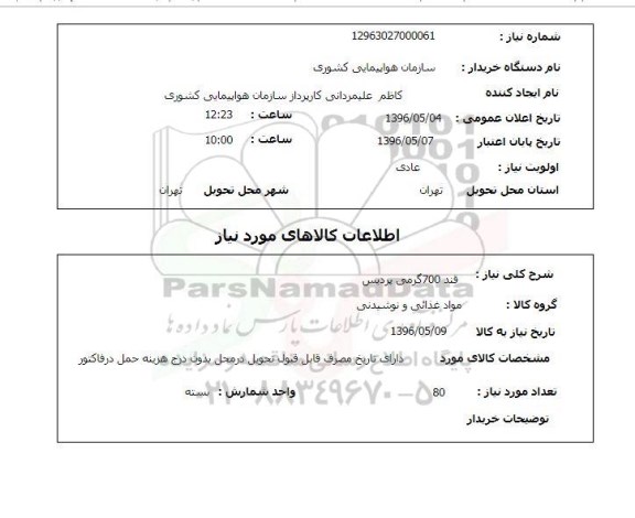 استعلام ,استعلام قند 700 گرمی پردیس 