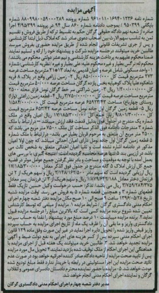 مزایده,مزایده واحد مسکونی مساحت عرصه 273متر 