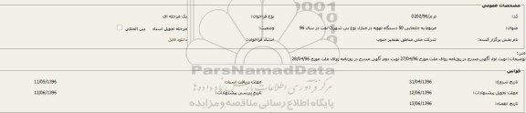فراخوان , فراخوان جابجایی 50 دستگاه تهویه در منازل نوع بی شهرک 