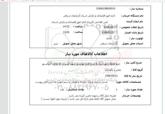 استعلام  نبشی و پلیت و ورق نمره 4 و قوطی....