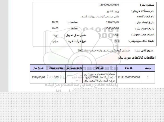 استعلام ,استعلام صندلی گردان 