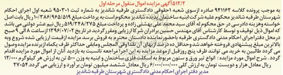 مزایده انواع تیر ورق و ستون