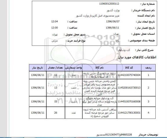 استعلام ,استعلام کت و شلوار