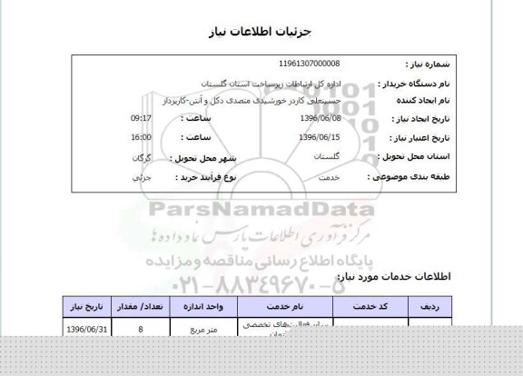استعلام ,استعلام سایر فعالیت های تخصصی ساختمان 