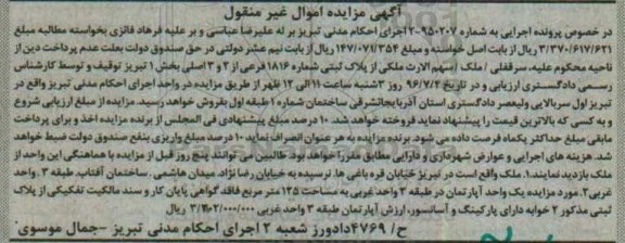 مزایده ,مزایده ملک شماره ثبتی 1816 فرعی