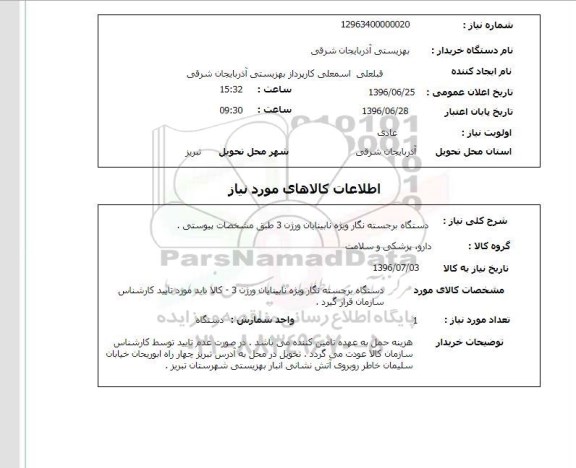 استعلام دسته برجسته نگار ویژه نابینایان ورژن 3 