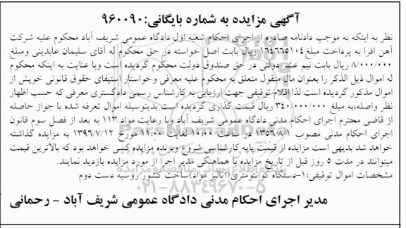 مزایده دستگاه کوانتومتری 
