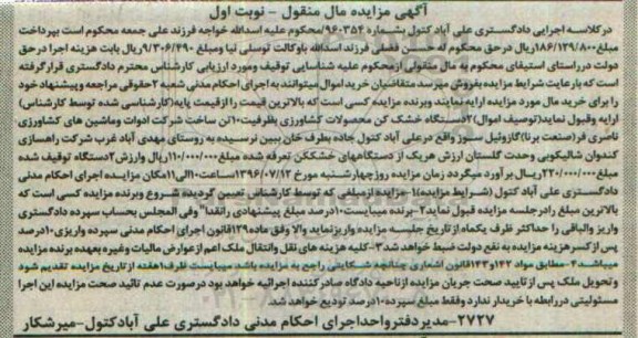 مزایده 2 دستگاه خشک کن محصولات کشاورزی 
