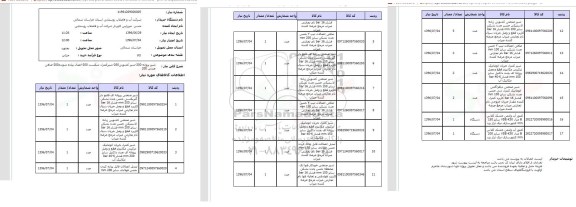 استعلام ، استعلام  شیر پروانه 200 - شیر کشویی 200 - شیر کنترل - ..