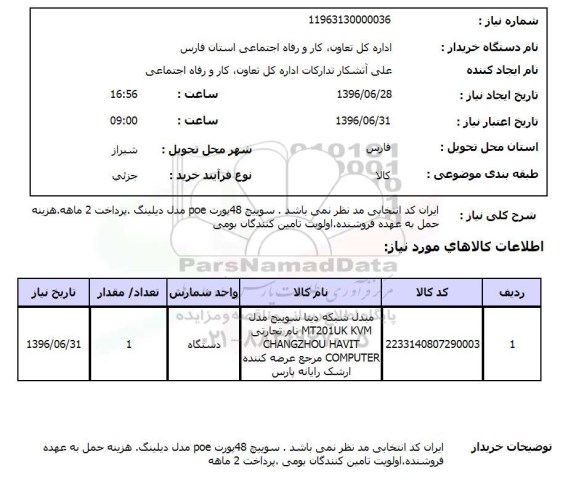 استعلام,استعلام مبدل شبکه دیتا سوئیچ ...