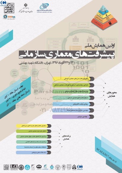 اولین همایش ملی پیشرفت های معماری سازمانی