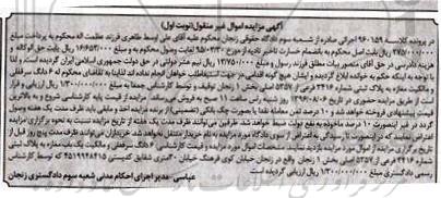 مزایده,مزایده یک باب مغازه