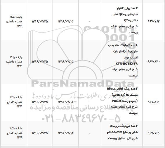 استعلام ، استعلام 2 عدد پولی 4 شیار قطر خارجی 200Q قطر داخلی Q40