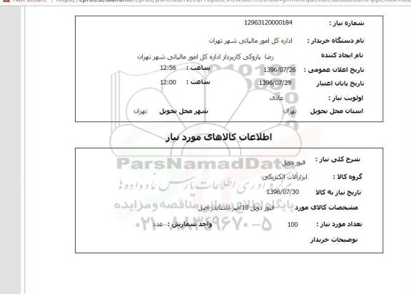 استعلام, استعلام فیوز دویل
