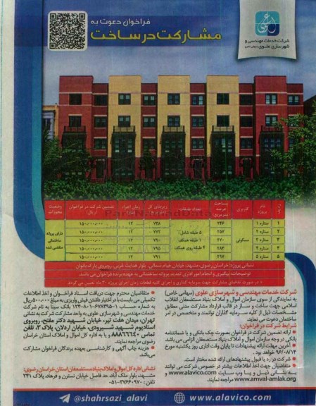 فراخوان, فراخوان دعوت به مشارکت در ساخت پروژه ستاره های 1، 2، 3، 4 و 5