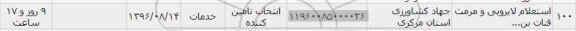 استعلام,استعلام لایروبی و مرمت قنات