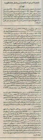 مزایده,مزایده 20 سهم از 10360 سهم از شرکت صنایع کاغذ 