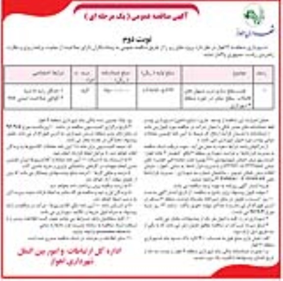 آگهی مناقصه,مناقصه همسطح سازی درب منهول های فاضلاب سطح معابر در حوزه منطقه 6 شهرداری