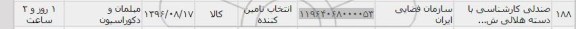 استعلام, ​استعلام صندلی کارشناسی