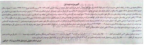 مزایده, مزایده دو عدد جرثقیل سقفی 2 تنی ....