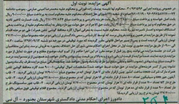مزایده , مزایده فروش 900 عدد گارد محافظ گوشی تلفن ...