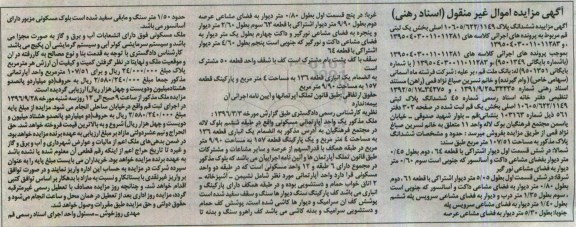 مزایده,مزایده ششدانگ پلاک ثبتی بخش یک قم