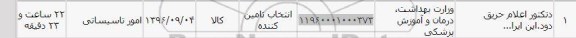 استعلام ,استعلام دتکتور اعلام حریق دود