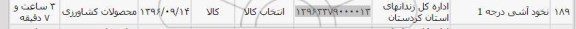 استعلام ,استعلام نخود آشی 