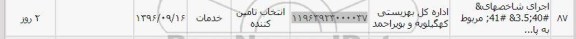 استعلام ,استعلام اجرای شاخصها