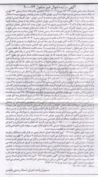 مزایده,مزایده ششدانگ یک قطعه زمین با بنای احداثی