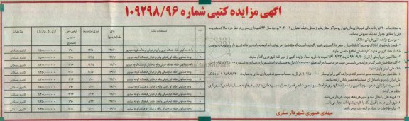 مزایده,مزایده فروش املاک شامل واحد مسکونی