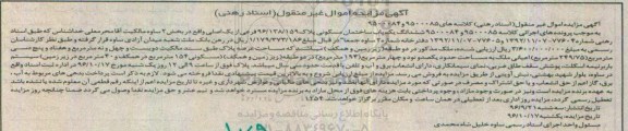 مزایده,مزایده ششدانگ ساختمان مسکونی بخش دو ساوه