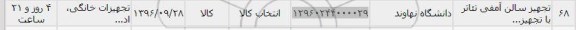 استعلام,استعلام تجهیز سالن آمفی تئاتر