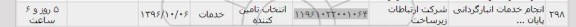 استعلام ، استعلام انجام خدمات انبارگردانی پایان ...