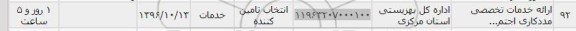 استعلام , استعلام ارائه خدمات تخصصی مددکاری 