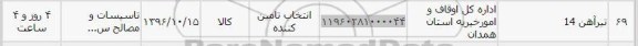 استعلام, استعلام تیرآهن 14