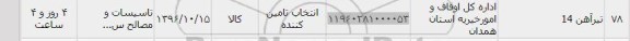 استعلام, استعلام تیرآهن 14