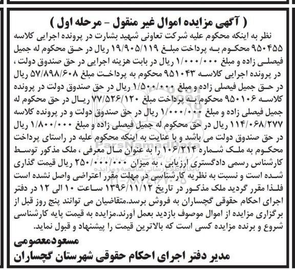 مزایده,مزایده فروش ملک 