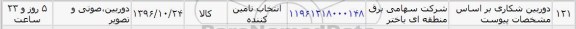 استعلام , استعلام دوربین شکاری