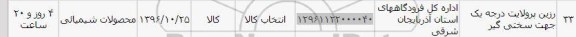 استعلام , استعلام رزین پرولایت