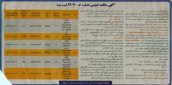 مناقصه ,مناقصه احداث ساختمان ... نوبت دوم 
