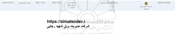 استعلام, استعلام ​خرید 29 برگ واشر کلینگریت
