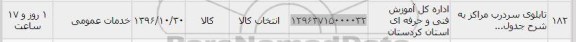 استعلام,استعلام تابلوی سردرب مراکز ...