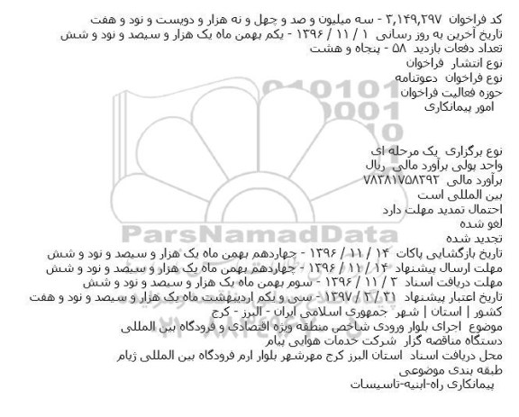 مناقصه ,مناقصه اجرای بلوار ورودی شاخص 